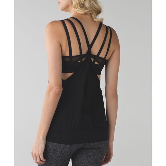 Lululemon Nouveau Limits Tank Size 8‎ in Black - Picture 3 of 7